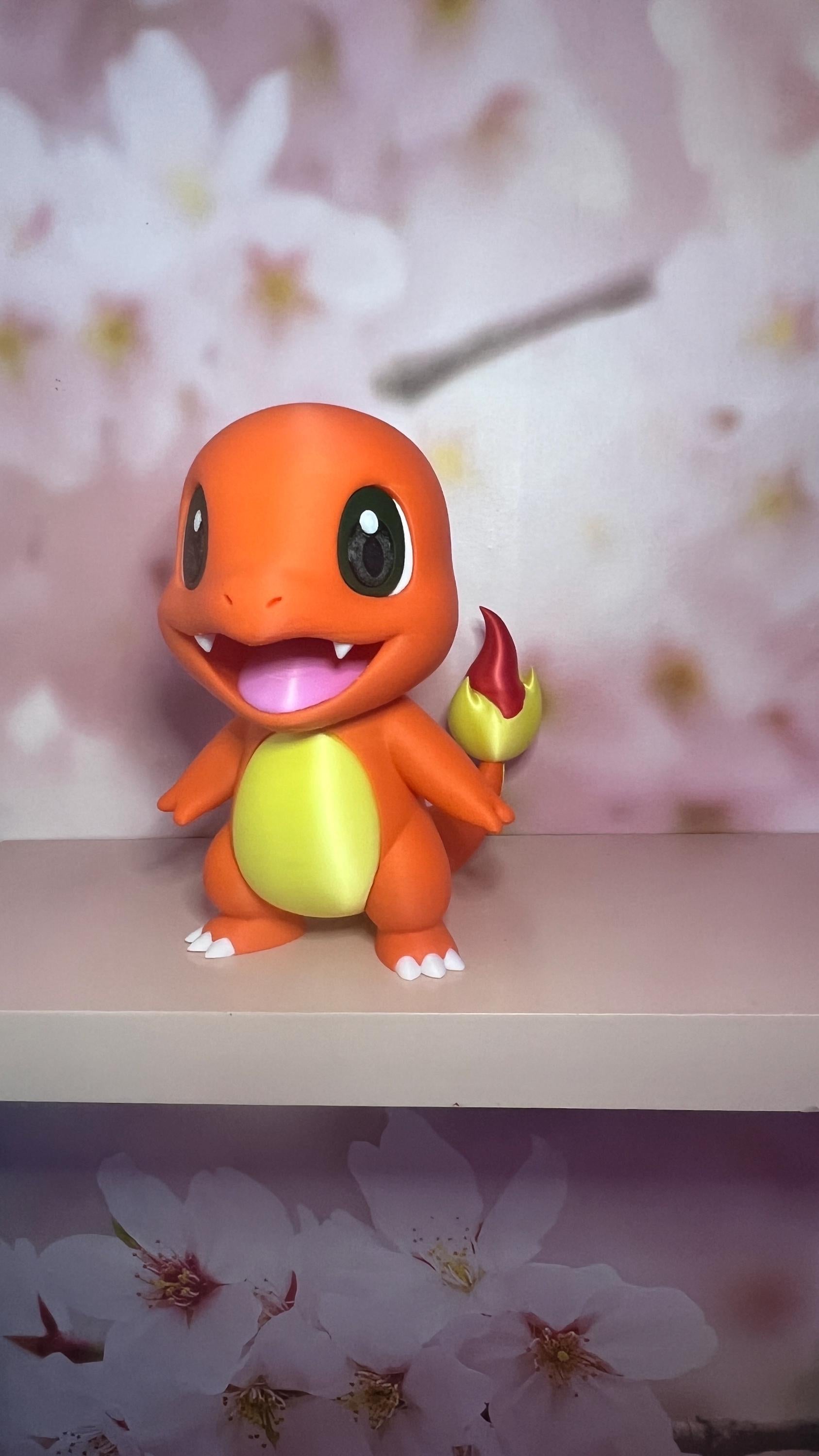 Pokémon salameche chibi 3d 23cm