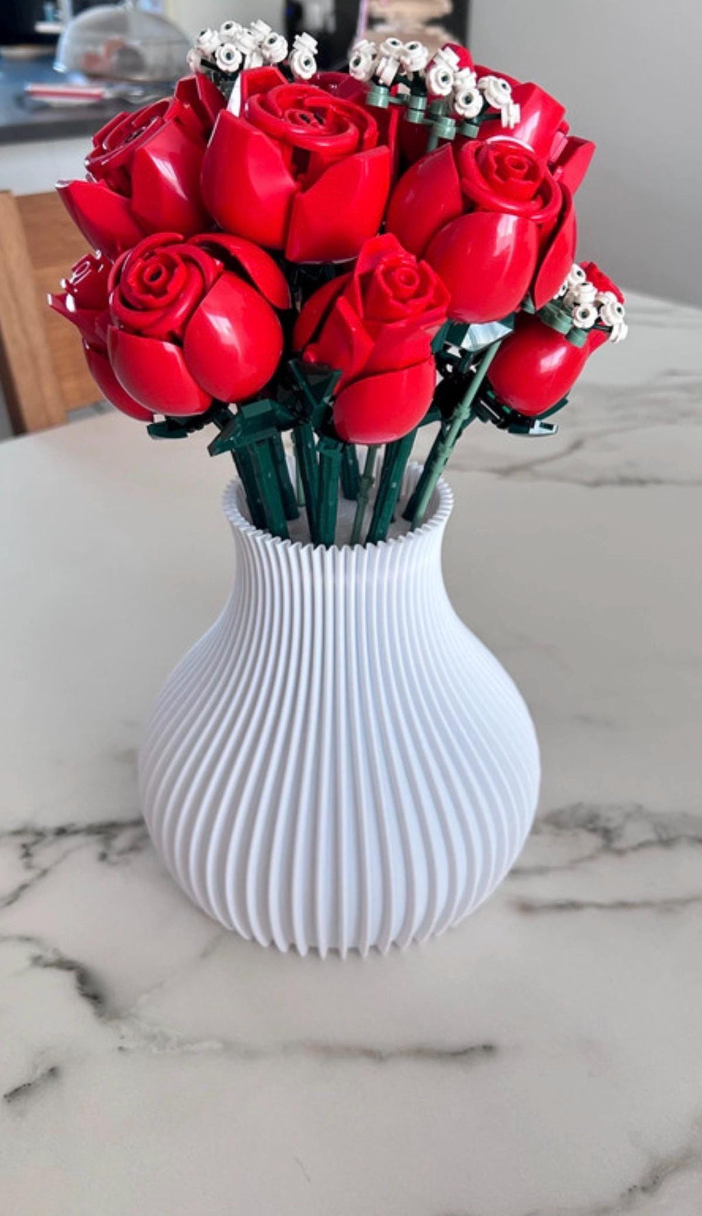 Vase pour LEGO Flowers Icons – Impression 3D décorative – Plusieurs coloris