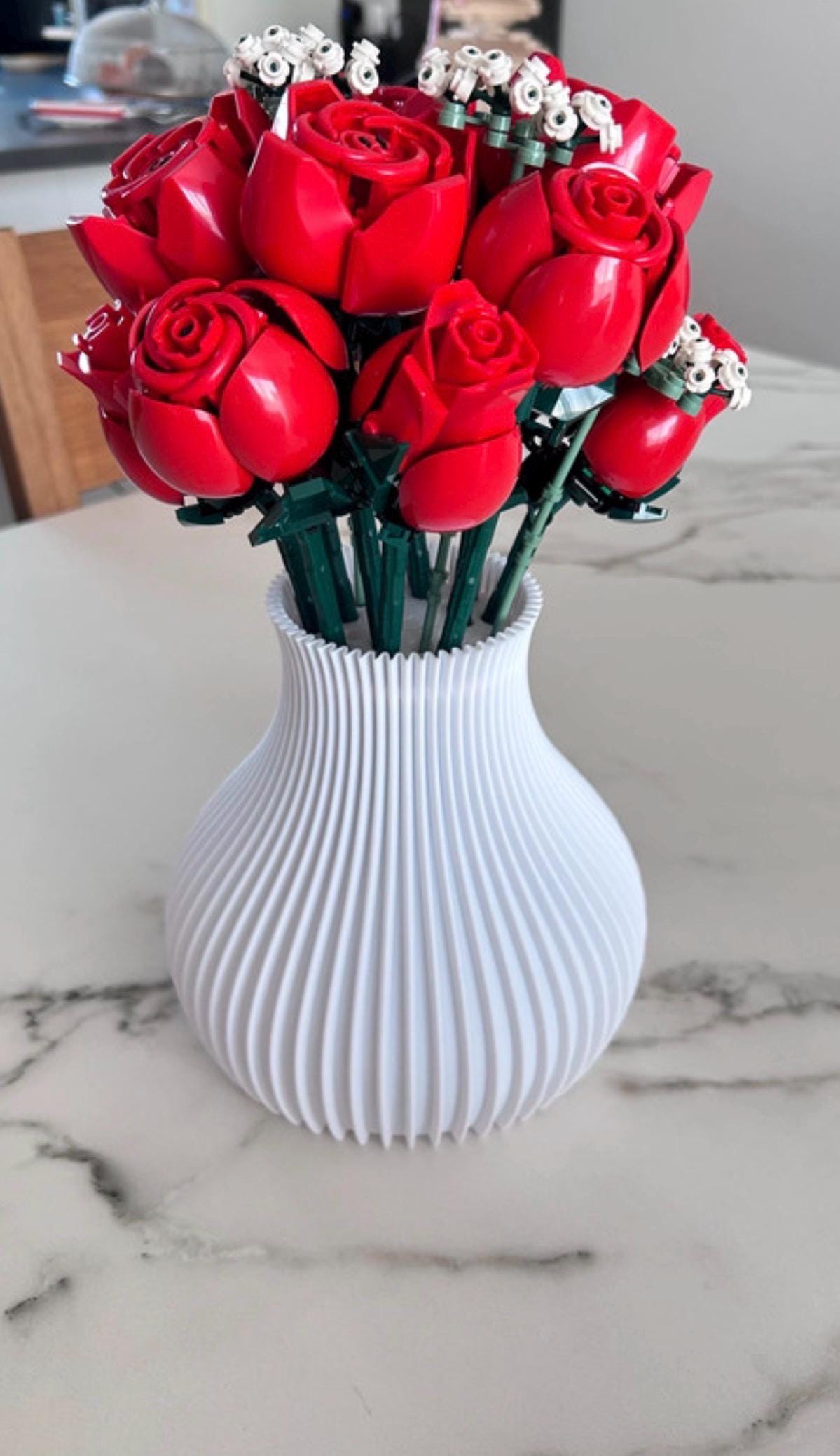 Vase pour LEGO Flowers Icons – Impression 3D décorative – Plusieurs coloris