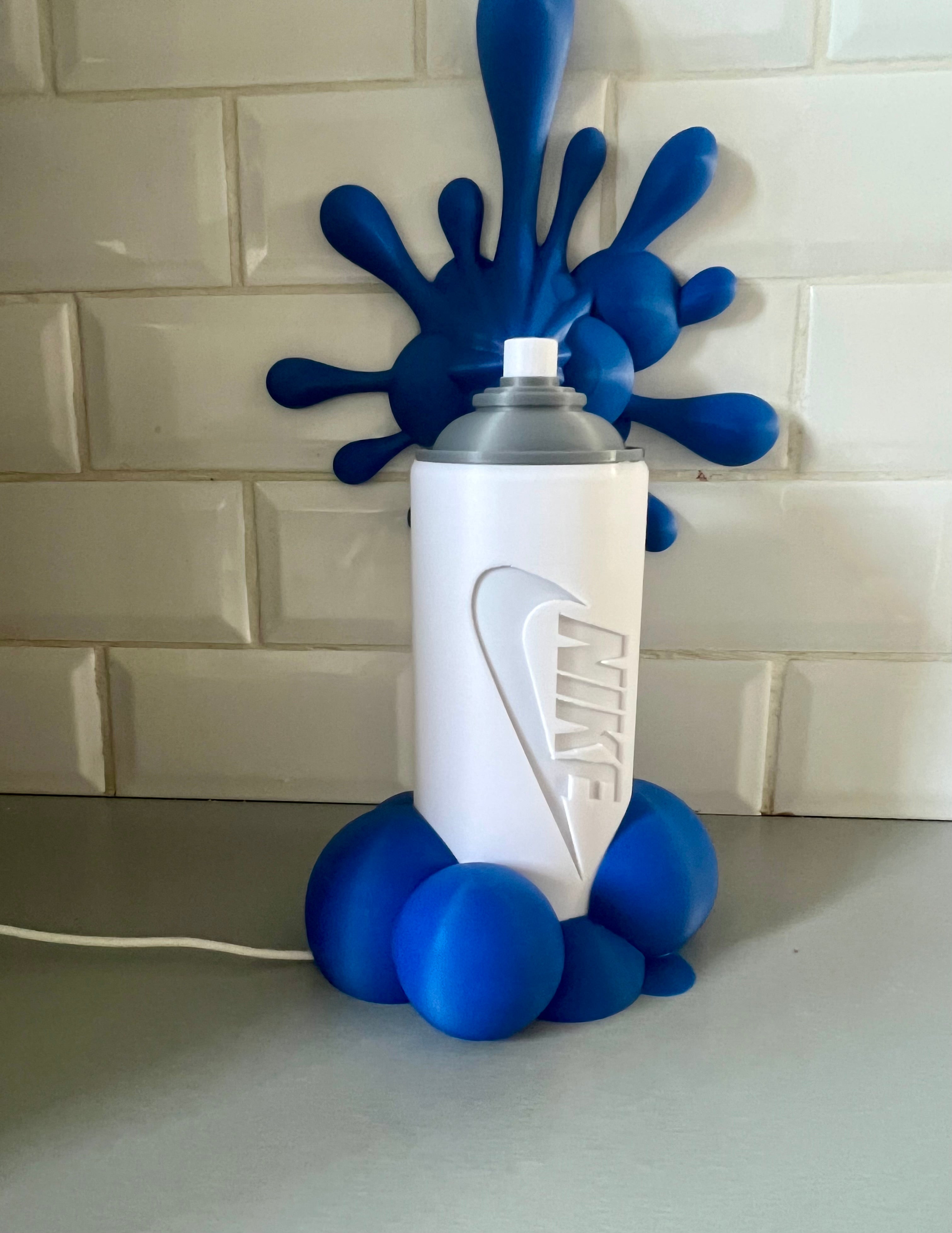 Lampe graf Nike style graffiti