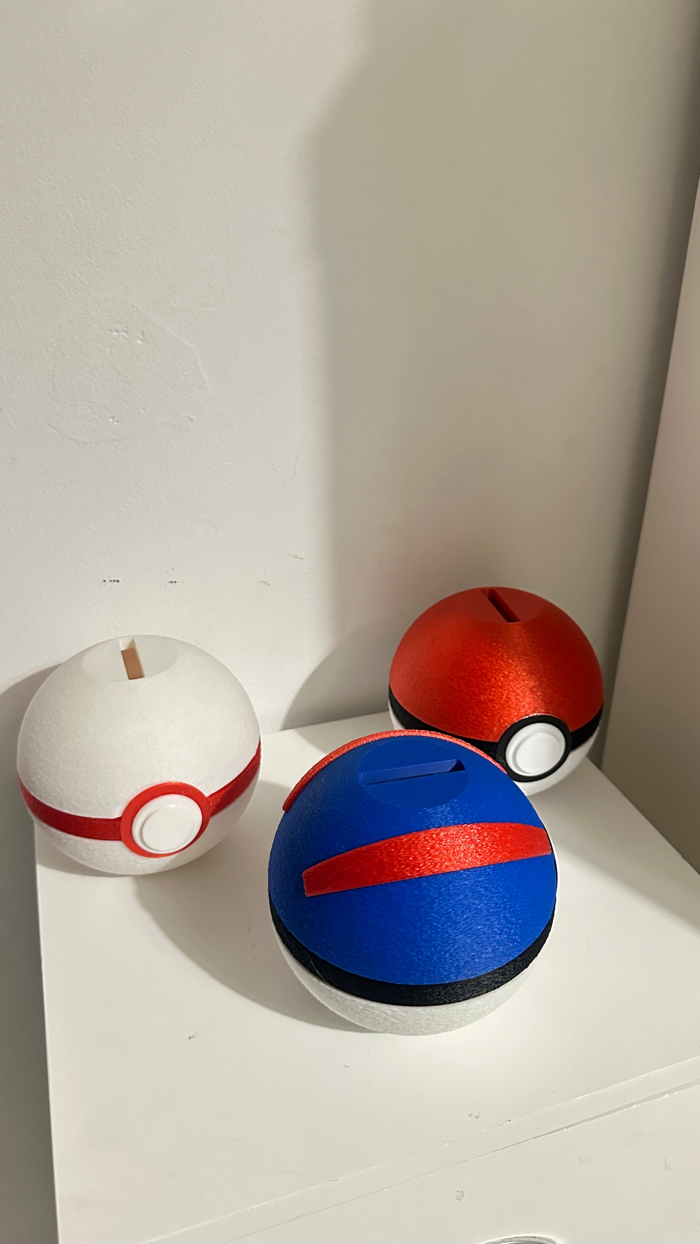 Tirelire Pokémon Pokeball différent modèle