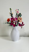 Grand vase souple idéal fleur de lego en bouquet