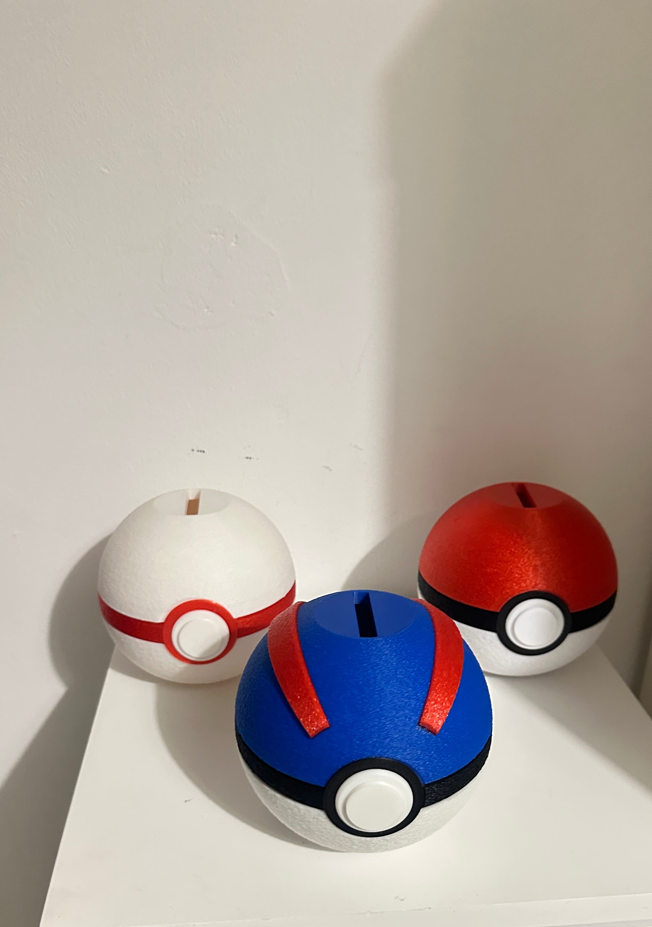 Tirelire Pokémon Pokeball différent modèle