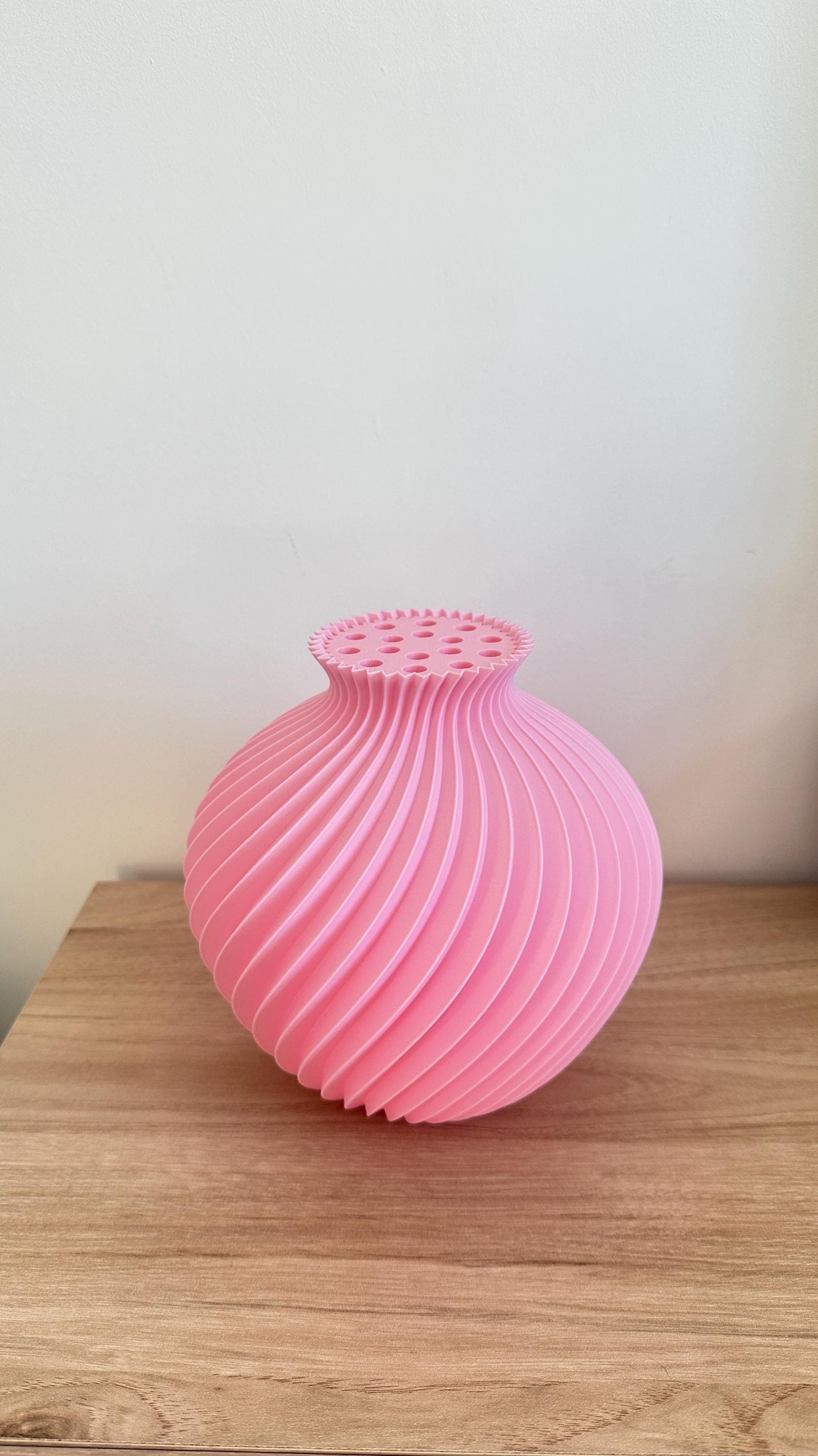 Joli vase rond pour LEGO Flowers Icons ou fleurs coupées – différents coloris