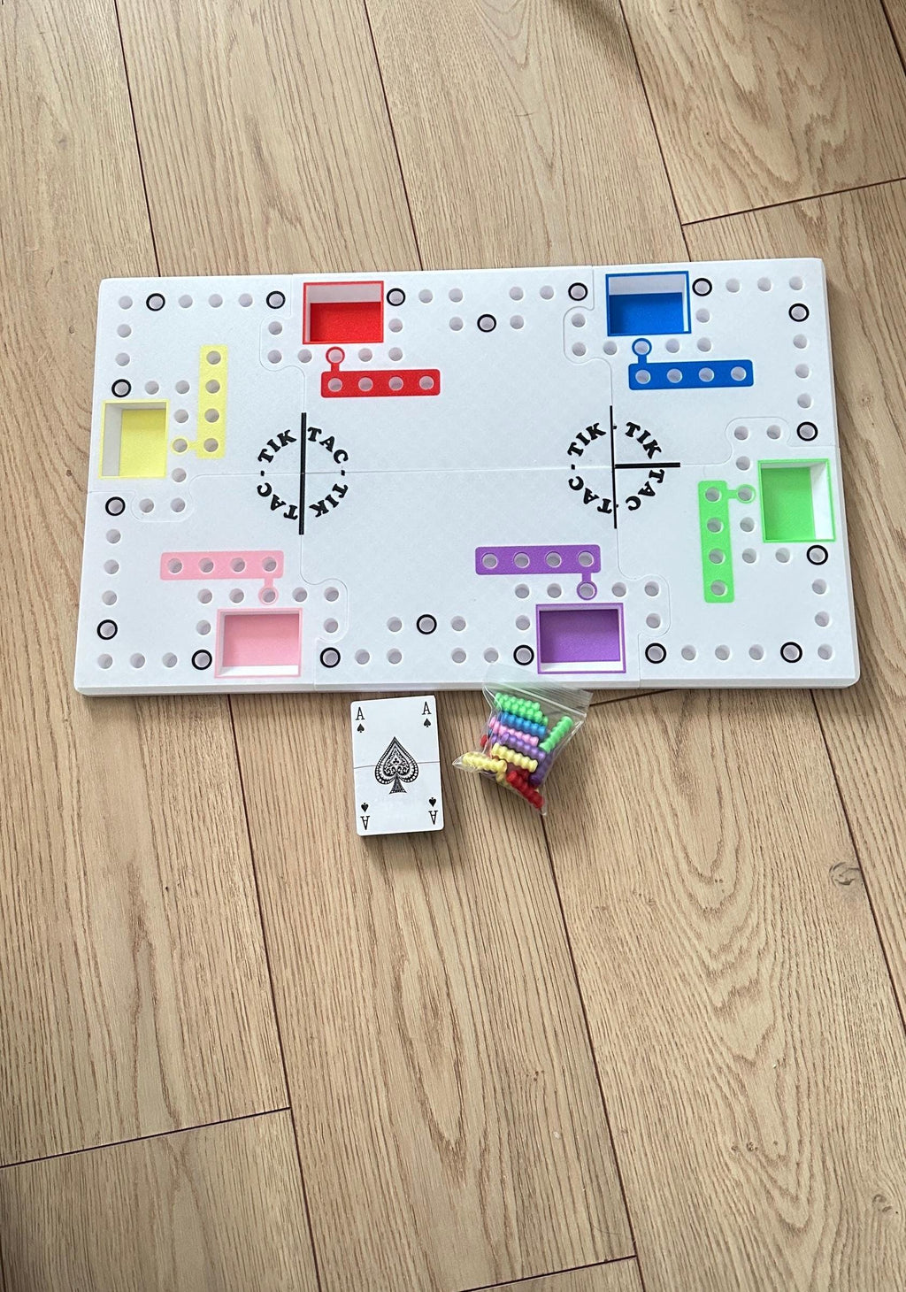 Juego de mesa completo Tac Tik para 6 jugadores